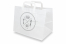 Sacos de papel para take-away - branco + lanches | Envelopesonline.pt