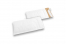 Envelopes com bolhas de ar em papel de favo de mel - branco, 100 x 165 mm | Envelopesonline.pt