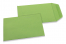 Envelopes de bolso coloridos - verde maçã, 85 x 125 mm | Envelopesonline.pt