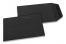 Envelopes de bolso coloridos - preto, 85 x 125 mm | Envelopesonline.pt