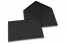 Envelopes de cartões de felicitações coloridos - Preto, 133 x 184 mm | Envelopesonline.pt