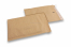 Envelopes com bolhas de ar em papel de favo de mel - castanho, 180 x 265 mm | Envelopesonline.pt