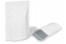 Sacos de fundo bloco em kraft branco - 250 x 340 x 120 mm, 3000 ml | Envelopesonline.pt