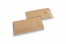 Envelopes com bolhas de ar em papel de favo de mel - castanho, 100 x 165 mm | Envelopesonline.pt