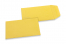 Envelopes de bolso coloridos - amarelo botão-de-ouro, 65 x 105 mm | Envelopesonline.pt